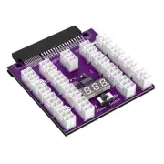 ATX 17x 6Pin Power Supply Breakout Board Adapter Converter for Ethereum BTC