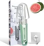 One-in-one Watermelon Cutting Artifact Watermelon Fruit Clip Digging Block Multifunctional Knife Household Fruit Divider tool/421