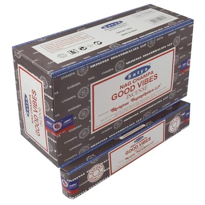 Satya Nag Champa - Positive Vibes Incense Sticks(15 Gram Box)