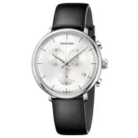 在飛比找蝦皮商城優惠-Calvin Klein CK紳士簡約計時皮帶腕錶(K8M2