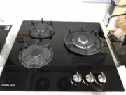 3 Zone 60cm LPG Gas Cooktop wok burner Caravan Oz Approved CORONA 皇冠大火煤气炉