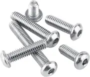 180pcs M2.5 Stainless Steel SS304 Hex Socket Screws Kit for Repair Tool Accessory Set