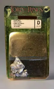 Lord of the Rings Dwarf Kings Miniatures – GW 2001 – Metal Blister – Sealed