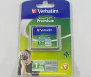 Verbatim 1 GB Premium 66x Speed CompactFlash Memory Card (95498)