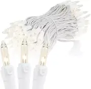 ‎ 34FT 100 Commercial Christmas Lights, Tree Lights Indoor Commercial Grade Inca