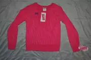 Soffe Zebra Print Dance Crew Sweatshirt Pink 6635G Girls Medium NWT