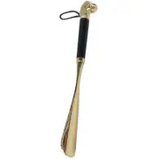 Lion Head Shoe Horn Long for Women Black Dressing Stick Elderly
