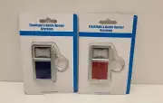 TWO Flashlights & Bottle Openers Keychain- New- In Unopened Package.