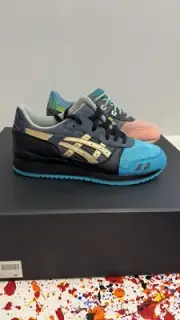 ASICS GEL LYTE III x RONNIE FIEG KITH HOMAGE SPECIAL BOX SZ 10.5 H54FK-6540 RF 3