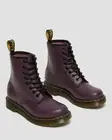 Dr. Martens 1460 Dark Purple Leather Ankle Boots (Size 8)