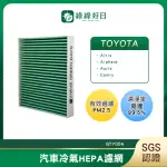 【綠綠好日】適用 TOYOTA 豐田 CROWN 2023~ 汽車冷氣濾網 HEPA濾網 GTY004 單入組