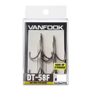 Vanfook DT-58F Predator PTFE Coated Treble Fishing Hook #1/0