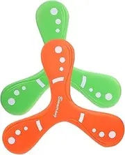 NOLITOY 2 Pcs Colorful Throw Returning Adults Outdoor Plaything Sports for Playthings for Beginner Outdoor Flying Handed Outdoor Games Triangle