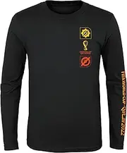 Outerstuff Unisex Kid's FIFA World Cup East to West Long Sleeve Tee