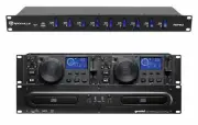 Gemini CDX-2250i Pro DJ Dual Two Deck Rack CD/MP3 Media Player w/USB+Power Strip