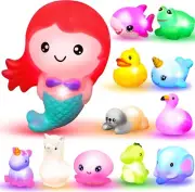 JOYIN 12Pcs LED Light Up Bath Toys | Cute stocking stuffers | New in box