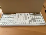 Yivandi Aluminum Keyboard for Mac OS, Numeric Keypad, KB-027 Silver/White