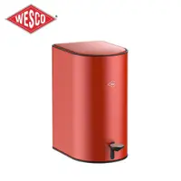 在飛比找PChome24h購物優惠-【WESCO】U型垃圾桶9L-紅