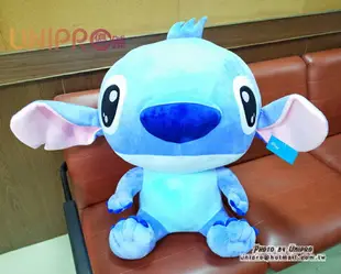 【UNIPRO】迪士尼 史迪奇 Stitch 星際寶貝 超大 巨大 絨毛玩偶 娃娃 禮物 高85cm 坐姿 生日 聖誕