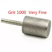 16-25 mm Cylinder Diamond Grinding Head Rotary Bit Jade Carving Burrs Coated