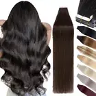 Russian Tape In Hair Extensions 100% Remy Human Hair THICK Skin Weft Full Head