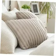 Throw Pillow Covers - Pack of 2, 18x18 Pillow 18" x 18" (Pack of 2) 08-linen