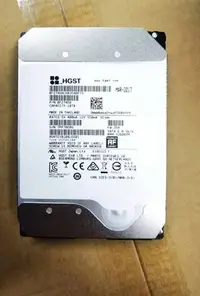 在飛比找Yahoo!奇摩拍賣優惠-HGST/10T機械10TB企業級氦氣7200轉256SAT