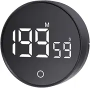 Digital Kitchen Timer Large LED Countdown Countup Magnetic Timer for Cooking Kid