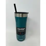 Contigo Streeterville Tumbler & Straw Splash Proof Lid 32 Oz Stainless Steel