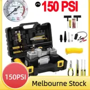 12V 150PSI Car Air Compressor Portable Tyre Deflator Inflator Pump 4WD Car Truck
