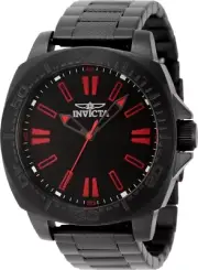 Invicta Speedway 46315 Quartz Black w/Black Dial 46Mm Men's Watch