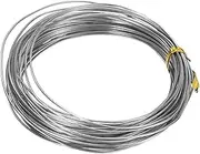 uxcell 16 Gauge 1.2mm Stainless Steel Wire 10m/33 ft Soft Craft Sculpting Artistic Wire Tarnish Resistant Jewelry Wire for Jewelry Making Beading DIY Crafts Supplies, Silver