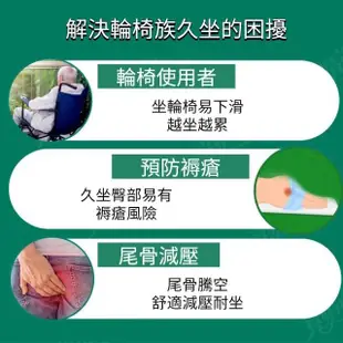 (醫康e-care)減壓防下滑輪椅專用座墊(輪椅防滑帶 固定帶 安全帶 束縛帶 輪椅約束帶 固定帶 老人用品 輔具)