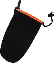 OKUMEYR Water Resistant Neoprene Lens Pouch for DSLR Camera Dustproof Protective Case for Lenses for Photographers and Enthusiasts