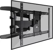 TV Wall Mount for 32-85 Inch TV, TV Mount with Swivel and Tilt, Full Motion TV B