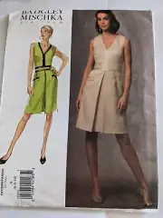 Vogue pattern V1026 Badgely Mischka Platinum Dress and belt