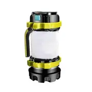 Rechargeable LED Camping Lantern Outdoor Tent Light Lamp & Power for Phone
