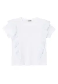 在飛比找ZALORA購物網優惠-Crew Neck Basic Cotton Girls T