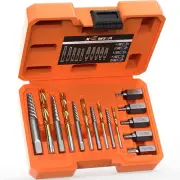 extractor de tornillos rotos dañados tornillo barridos broken set kit juego NEW