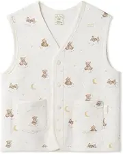 gelato pique(ジェラート ピケ) PKCT245491 Kids' Dreamy Bear Pattern Vest