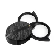 Double Mirror Magnifying Small Magnifier Reading Strong Pocket Travel Elder