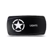 CH4X4 Rocker Switch Military Lights Symbol 18