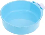 Mipcase Heated Cat Bowl Dog Crate Bowl: Pet Hanging Bowl Crate Water and Food Feeder Kennel Crate Bottle Dispenser Cage Bowl Coop Cup for Cats, Dogs, Birds Kennel Water Bowl