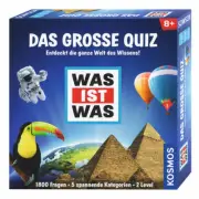 KOSMOS Kinderspiele Was Ist Was - Das Große Quiz Quiz-Spiel Game 8+ yrs. 697891