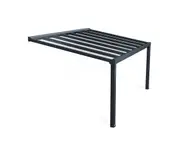CANOPIA - Stockholm 3.4 x 5.2 Patio Cover Dark Grey Clear