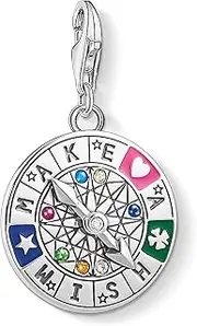 Thomas Sabo Spirituality and Good Fortune Pendants, one size, Sterling Silver, Cubic Zirconia