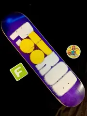 SUPER RARE Paul Rodriguez LA Lakers PROD Purple Gold Plan B Skateboard Deck
