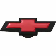 GM 141-335 CHEVY BOWTIE Air Cleaner Wing Nut BLACK RED LARGE 3 1/8" 1/4-20