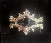 Bomb Party Rings Sz 11 RBP7457 ‘Incredible Gaze’ Black Onyx/Rhodium-2 Rings!