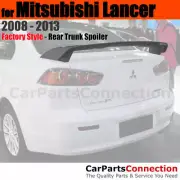 Primer ABS Rear Trunk Spoiler Downforce Wing For 2008-2013 Mitsubishi Lancer (for: Mitsubishi)
